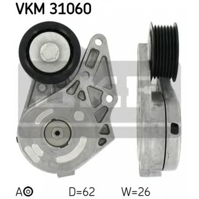 VKM 31060 SKF Натягувач поліклинового ременя